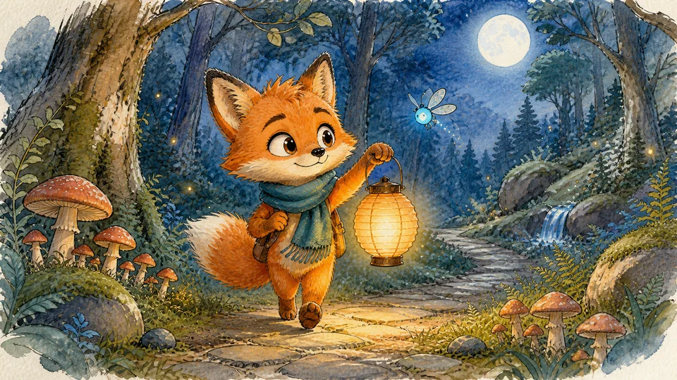 Hand-Drawn cartoon style example