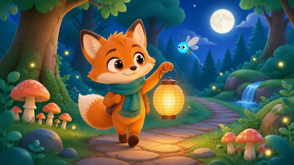 Preschool cartoon style example